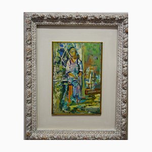 Frau auf der Veranda, 1987