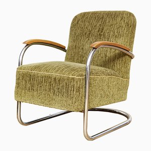 Art Deco Cantilever Chair from Mücke Melder, 1930s