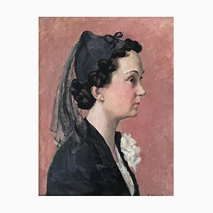 Charles Alexandre Mairet, Jeune Femme, 1919