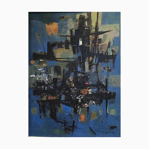 Mady Epstein, Composition Abstraite, 1962