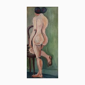 Casimir Reymond, Femme nue à la Chaise, 1913