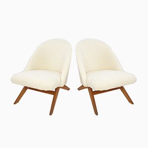 Mid-Century Lounge Chairs by Theo Ruth for Artifort, 1950s, Set of 2