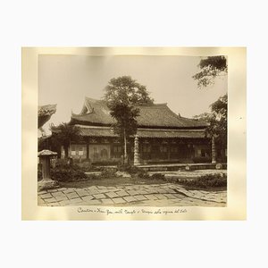 Sconosciuto - Viste antiche del Tempio della Regina del Cielo a Canton - fine XIX secolo