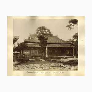 Unknown - Ancient Views of the Temple of the Queen of the Sky in Canton - 1890s