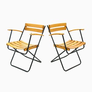 Chaises Pliantes, 1970s, Set de 2