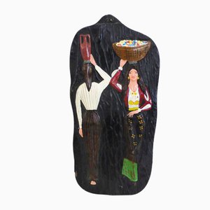 Painted Ceramic Figure, 1970s