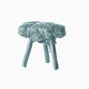Sgabello tripode nr. 2 verde di Wieki Somers