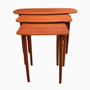 Side Tables, 1960s, Set of 3
