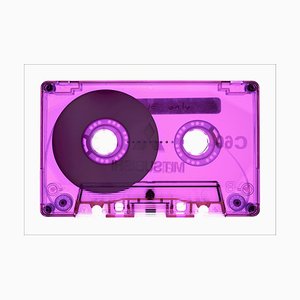 Tape Collection, Side One Only Pink, Pop Art Color Photograph, 2021