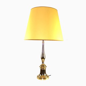 Lampada da tavolo in bronzo dorato, inizio XX secolo