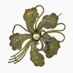 Grande Broche Fleur par Theodor Fahrner, Allemagne, 1935