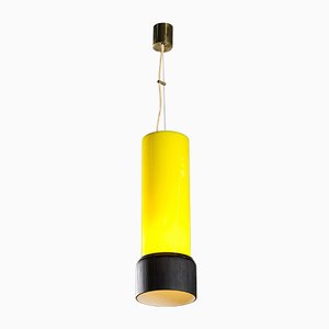 Pendant Lamp in Glass from Stilnovo, Italy, 1950s