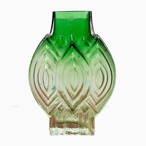 Vintage Finnish Glass Vase by Kaj Blomqvist for Kumela