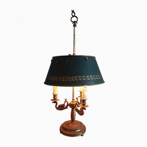 Vintage Bronze Kettle Lamp, 1950s