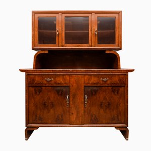 Sideboard with Raised Showcase, 1940s