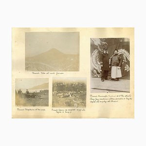 Desconocido, antiguas vistas de Hong-Kong, Albumen Print, década de 1890. Juego de 6