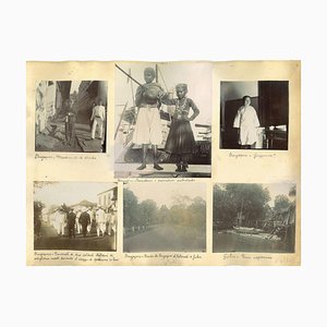 Imprimé Albumine, 1880s / 1890s, Inconnu, Vues Antiques de Johor and Singapore, Set de 12