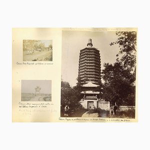 Unknown, Ancient Views of Beijing, Albumen Print, 1890s, Set of 4