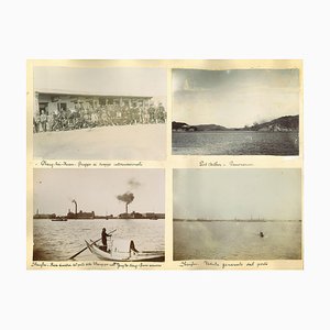 Unknown, Ancient Views of China, Albumen Prints, 1890s, Set of 7