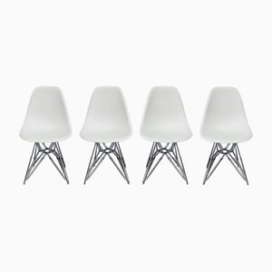 Model DSR Chairs by Charles & Ray Eames for Vitra, Set of 4