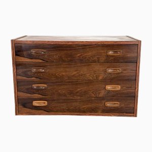 Mid-Century Rosewood Chest of Drawers
