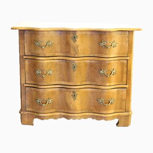 Walnut Baroque Chest of Drawers, 1750s