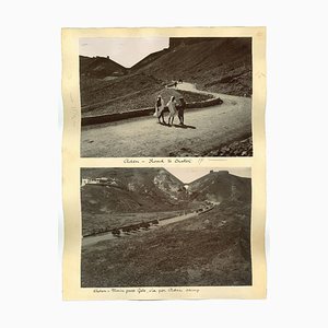 Inconnu, Ancient Views of Aden, Albumine Imprimé Original, 1880s / 90s