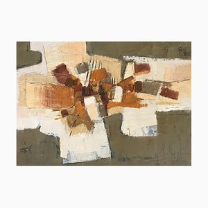 Paul Delapoerie, Abstrakte Komposition, 1961