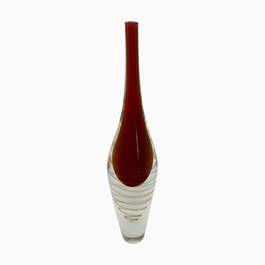 Mid-Century Vase aus Muranoglas von Seguso, Vetri D'arte, 1960er