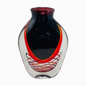 Murano Glass Vase by Luigi Onesto for Nesto, 1980s