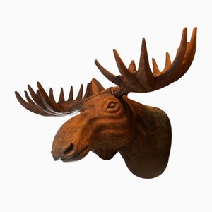 Trofeo Moose de madera