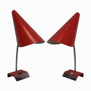 Table Lamps by Josef Hurka for Napako, 1958, Set of 2
