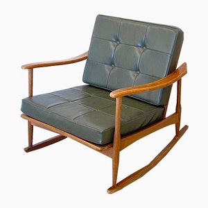 Rocking Chair en Bois, 1960s