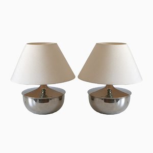 Mid-Century Modern Table Lamps, Germany, 1970s, Set of 2