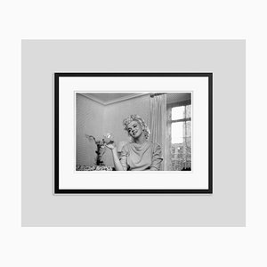 Quiet Moment Silver Gelatin Resin Print Framed in Black by Ed Feingersh for Galerie Prints