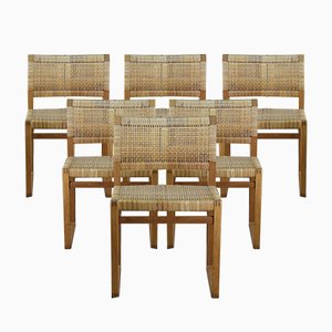 Sedie BM 61 di Børge Mogensen per Lauritsen & Son, set di 6