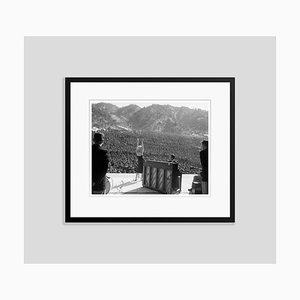 Marilyn Monroe in Korea Archival Pigment Print Framed in Black by Bettmann