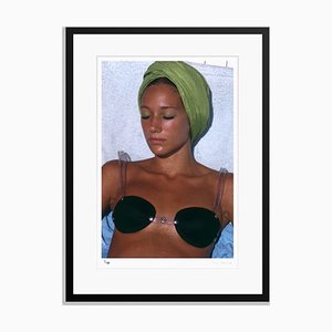 Cadre Marisa Berenson Noir par Slim Aarons