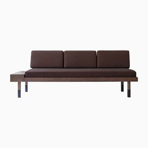 Mid / Burgundy Sofa from Kann Design