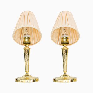 Art Deco Table Lamps, Vienna, 1920s, Set of 2