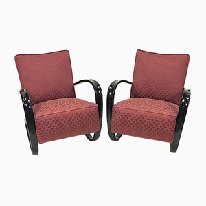 Model H-269 Armchairs by J. Halabala for Thonet, 1930s, Set of 2