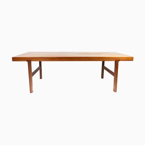 Danish Coffee Table in Teak with Extension Plate, 1960s