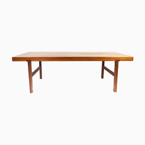 Table Basse en Teck avec Rallonge, Danemark, 1960s