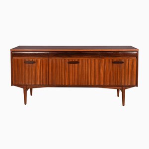 Long Afromosia & Rosewood Sideboard by Elliots of Newbury for RHF, 1960s