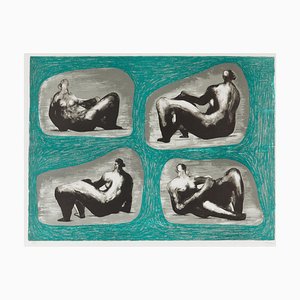 Henry Moore, Vier Liegesessel, 1974