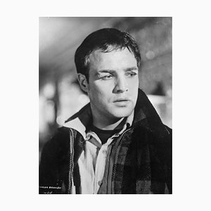 On the Waterfront Archival Pigment Print Framed in White by Bettmann