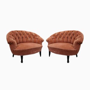 Set of Italian Benches, 1940s