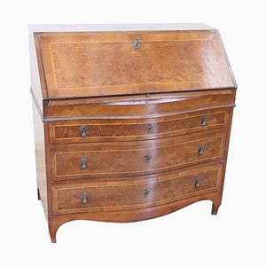 Walnut Chest of Drawers with Flip Top and Internal Secret, 1950s