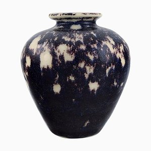21st Century Glazed Ceramic Vase from European Studio Ceramicist