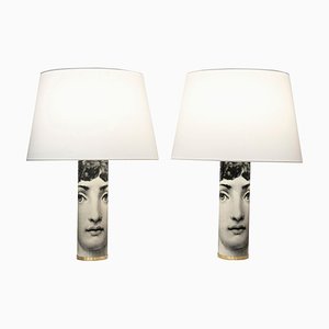 Model Julia Table Lamps by Fornasetti, Set of 2